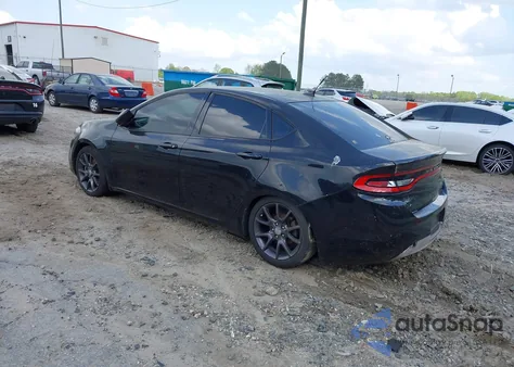 2016 Dodge Dart Sxt Sport Rallye из США, поврежденный, VIN 1C3CDFFA6GD817890